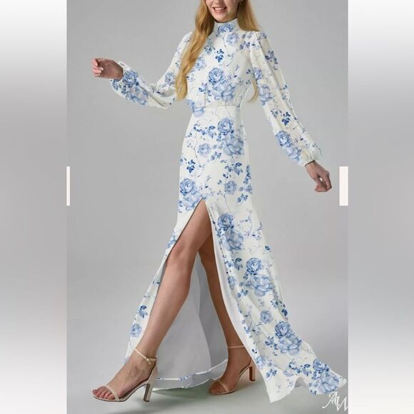 AW BRYONY DRESS
Blue Botanical Floral - Picture 5 of 8